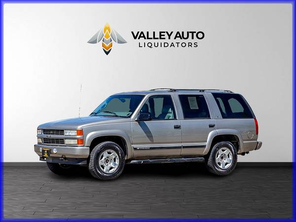 2000 Chevrolet Tahoe Z71 SUV $105/mes en Valley Auto Liquidators - $6,980 (Spokane Valley, WA)63613078112385120