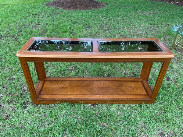 Wood Console Table 1