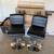 Bar stools pair black chrome 1 thumbnail