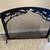 Decorative Grand Oak Fireplace Single Panel Screen Stand  43 3/4” W 6 thumbnail