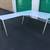 WHITE LEFT CORNER IKEA GALANT DESKS 9 thumbnail