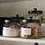 Glass Canister with Matte Black Lid 1.6qt 3 thumbnail