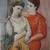 PICASSO "THE LOVERS" OLD COLOR LARGE LITHOGRAPH UNFRAMED 1 thumbnail
