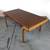 Rare Mid Century Walnut & Oak Dining Table by Lou Hodges, c1970s 1 thumbnail