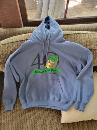 Toad's Place 40th Anniversary Hoodie (Men's XL) 1