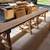 PIC-A-BENCH CEDAR TABLE CONVERTS TO 2 BENCHES 6 thumbnail