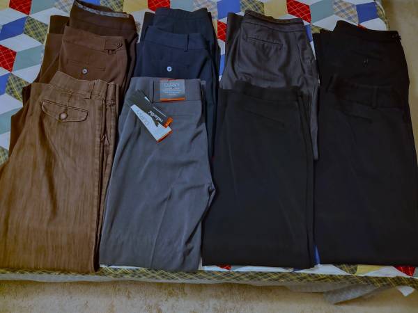 Women’s Pants sizes 6, 8, and medium – 10 PAIRS 1