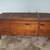 VERY NICE ANTIQUE CEDAR 52" CHEST WITH COPPER STRAPS AND RIVETS 2 thumbnail