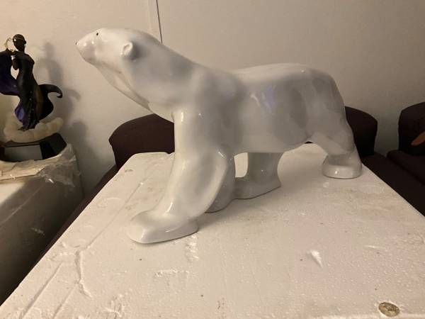 USSR Porcelain Polar Bear - collectibles - by owner - sale