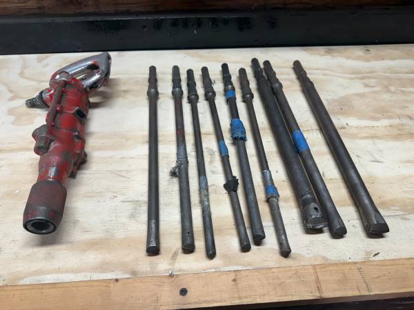 Rock Drill and 9 bits 1