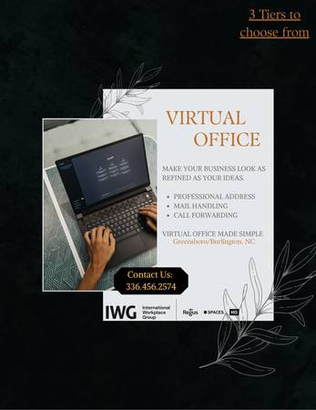 Virtual Office to Elevate your Business!! 1