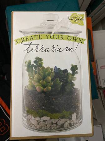 Syndicate Home & Garden Create Your Own Terrarium Kit 100-00-00 New!!! 1