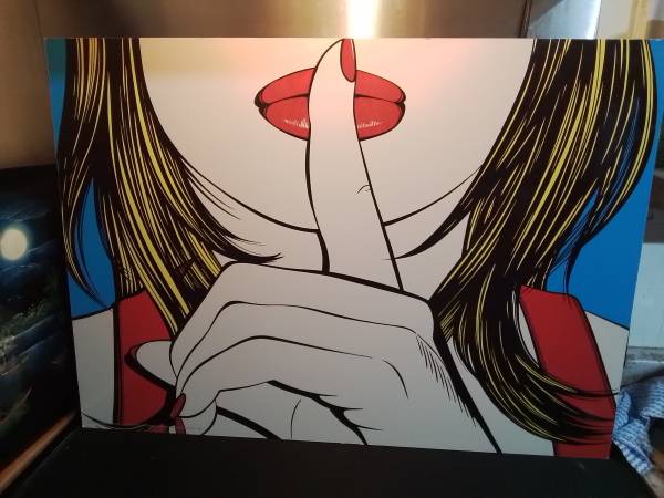 Vintage 1999 Pop Art Wall Decoration Solmyra Series is illustrated by 1