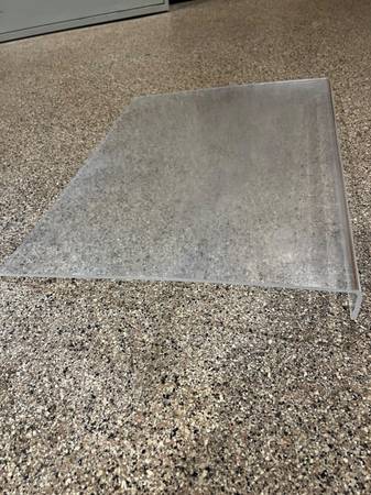 Clear plastic counter protector 1