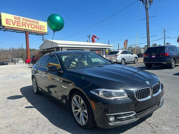 2014 *BMW* *5 Series *535i* Negro COMPRA AQUÍ, PAGA AQUÍ - $1,500 (3044 E Peachtree Street | Lithia Springs, GA 30122)63620718544259121