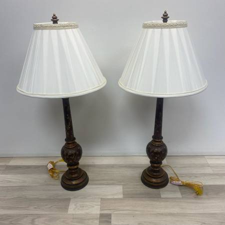 Table Top Copper Lamp 1