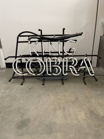 Neon Sign - King Cobra 1