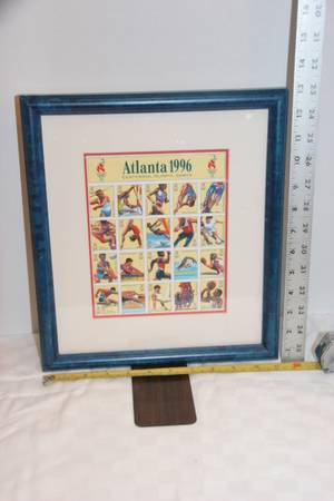 1996 Centennial Atlanta Olympic Games Framed Stamp Set 1
