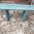 Rustic Blue Solid Pine Wood Garden Bench / Table 2 thumbnail