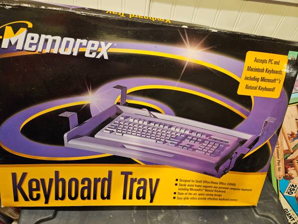KEYBOARD TRAY MEMOREX NEW 1