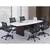 Modern Looking White Or Grey Conference Tables. Various Base Options. 12 thumbnail