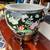 Chinese Porcelain Floral Fish Bowl with Wooden Stand- 12” Dia X 15” H- $85 F 5 thumbnail