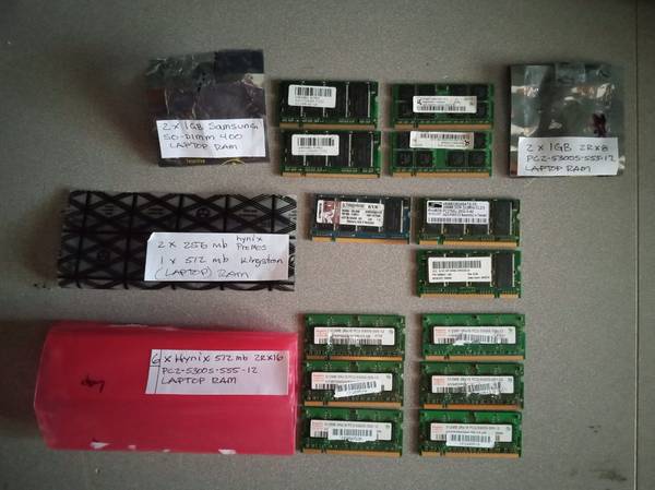Lot of Laptop RAM - $20 for all 1