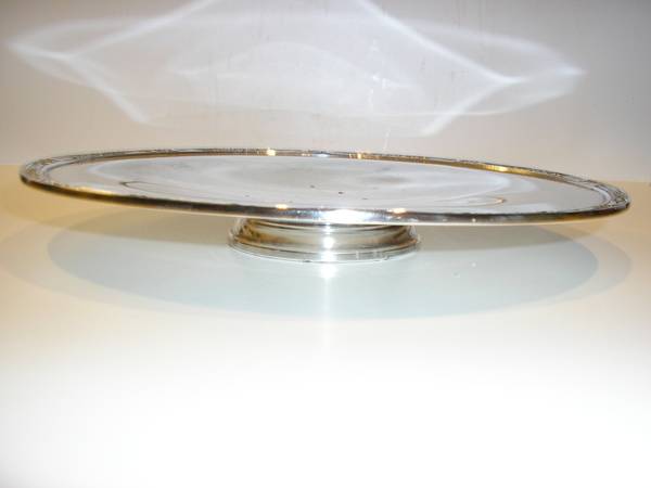 INTERNATIONAL SILVER Large 11"CAKE/PIE SERVING PLATE 1