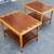 vintage MCM Lane Acclaim large square end / cocktail coffee table 9 thumbnail