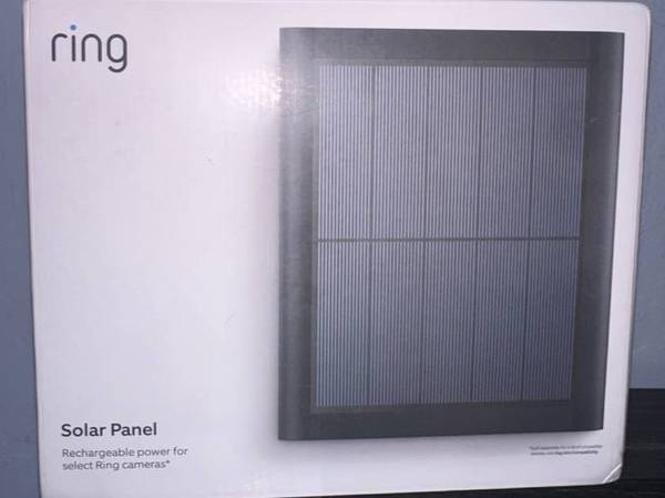 Ring Camera Solar Panel 1