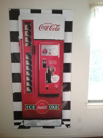 Coca Cola Collectible Vinyl Wall Hanging 1
