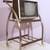Vtg Mid Century TV Rack Stand Luggage Suitcase Rolling Bar Tea Cart 10 thumbnail