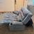 Microfiber Double Recliner Loveseat with Cup Holders 3 thumbnail