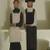 TWO American Gothic Wooden figures 1 thumbnail