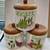 3 VINTAGE CERAMIC SPICE JARS HAND PAINTED GERMAN KAFFE, GEWURZE, ZUCKE 1 thumbnail