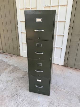 File cabinet 4 drawer 1