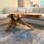 Natural Solid Teak Coffee Table-Live Edge 1 thumbnail