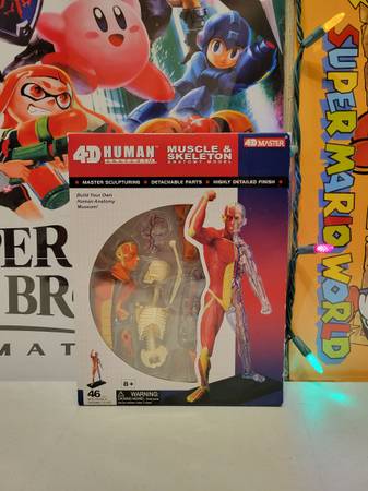 New 4D Master Science 46 Piece DYI Building Model Set w/ Stand 1