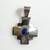 Silver cross pendant w. Lapis Lazuli 1 thumbnail