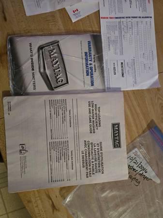 Maytag Top Loader Washer 1