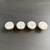 Handmade Gold Drawer Pulls with White Marbling 1 thumbnail