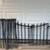 Black Steel Kid Child Dog Pet Fence Gate Post Stake 4 thumbnail