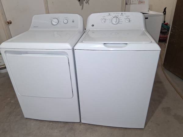 Washer Machine And Electric Dryer, W/Warranty 1