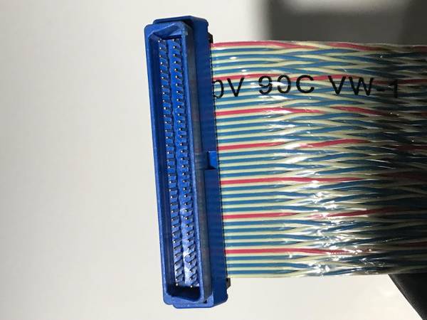 SCSI Backplane Data Ribbon Cable w/ AMP LVD Terminator - $30 (Chelsea)63440512561283123