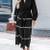 CUPSHE Cotton Maxi Fall Dresses for Women V Neck Long Puff Sleeve Wais 1 thumbnail