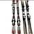 Lot Of 2 Bundle - Skis With Sports Tube Hard case - K2 One Luv - Rossingnol Z9 3 thumbnail