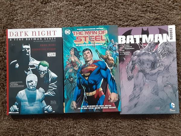 three comic books hardcover 1