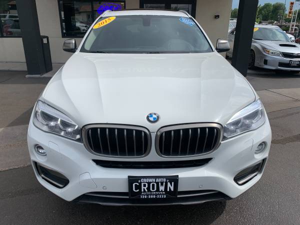 2015 BMW X6 xDrive35i/Clean Title & Carfax/Excellent Conditions - $14,999 (4530 S Broadway Englewood CO)63619924567041122