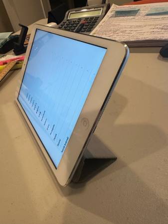 1st Generation Mini iPad - Wifi and Cellular - Silver - Cover 1