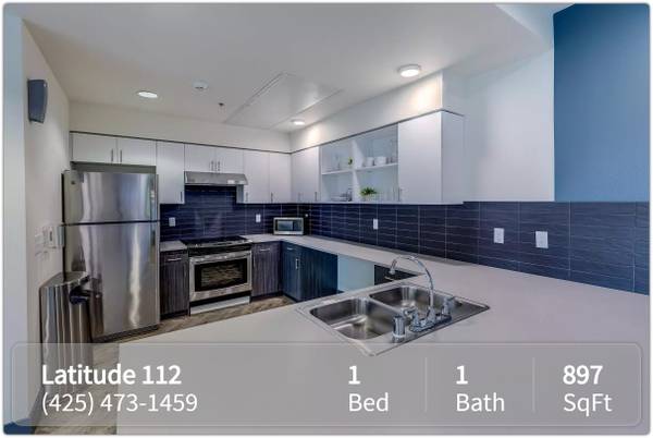$1,725 / 1 hab - 897 pies² - ¡Calidad de 1 habitación, 1 baño con las comodidades que deseas! ¡897 pies cuadrados! (Seattle)63862288201729120